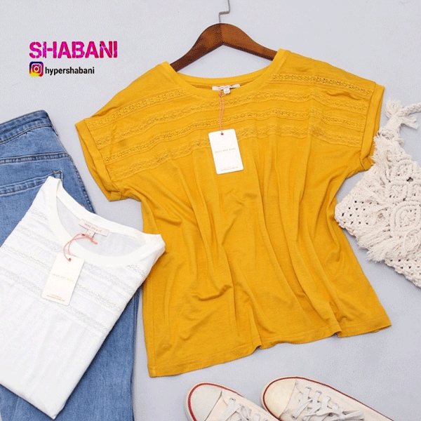 تیشرت گیپور دوزی (9158)