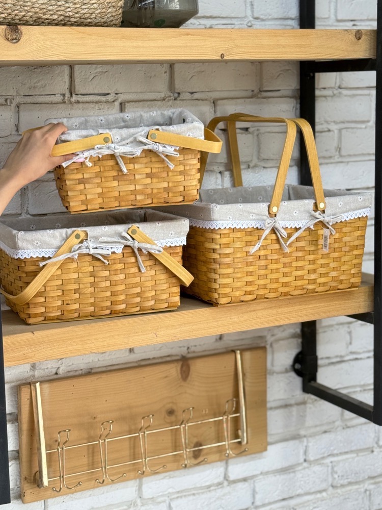 سبد حصیری سایز کوچک(5633)