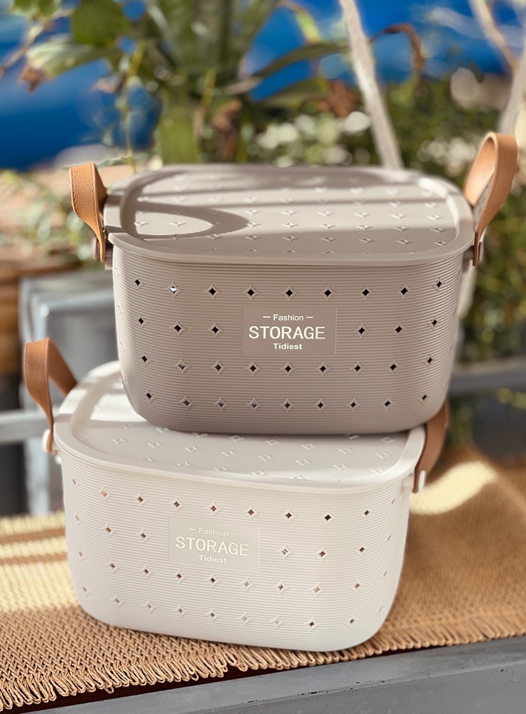 سبد دسته چرم(5859)