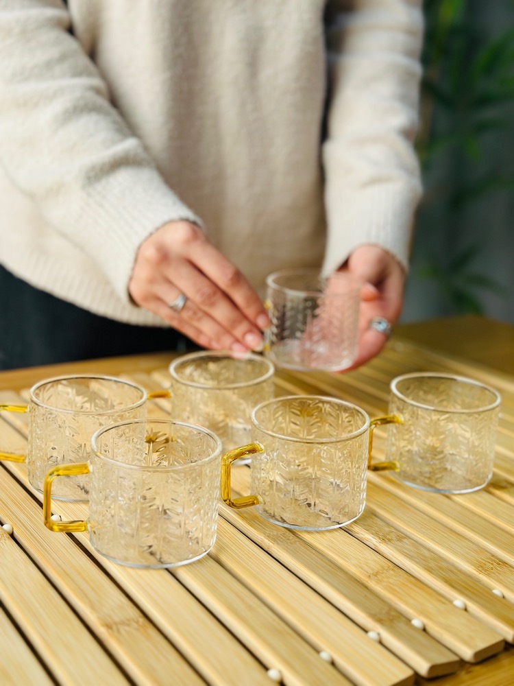 پک قهوه خوری 6 عددی (طرح دار)_(7108)