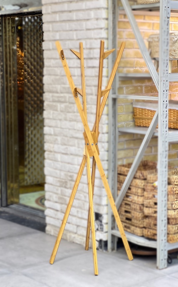 آویز لباس بامبو (5759)