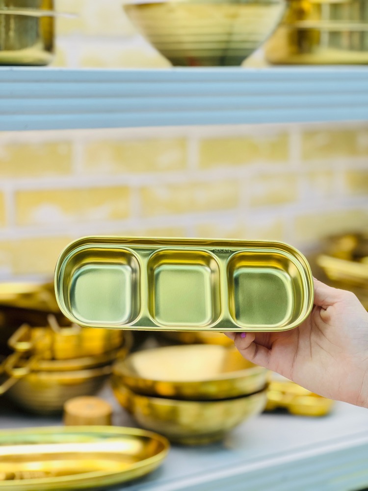 اوردور خوری طلایی استیل(5890)