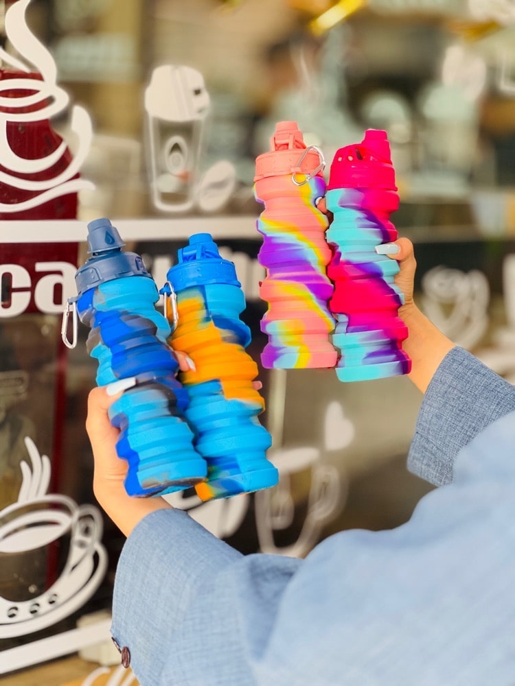 قمقمه جادویی سیلیکونی تاشو(5637)