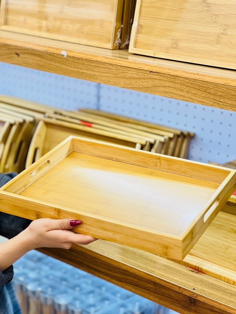 سینی بامبو سایز متوسط(5500)