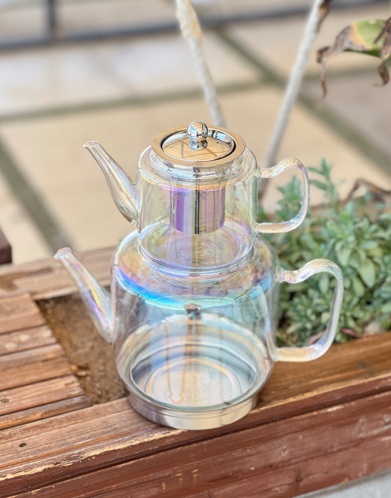 کتری قوری پیرکس هولوگرامی(5693)