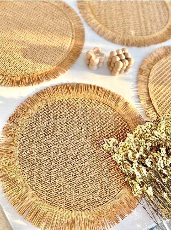 زیر بشقابی حصیری(5261)