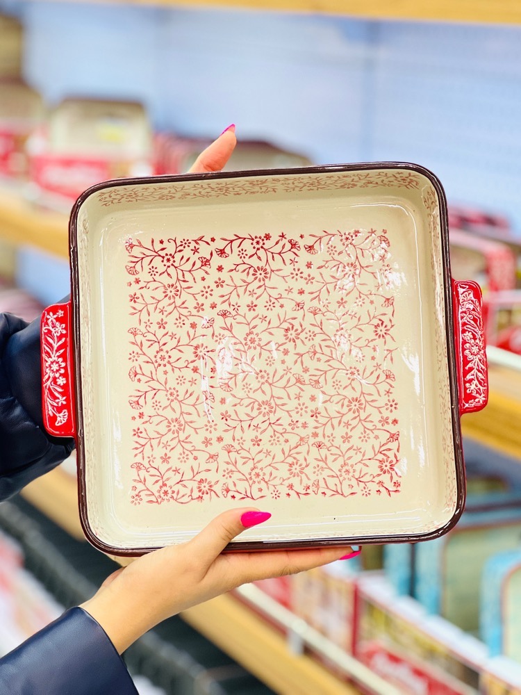 ظرف پیرکس قرمز دنی هوم(6099)