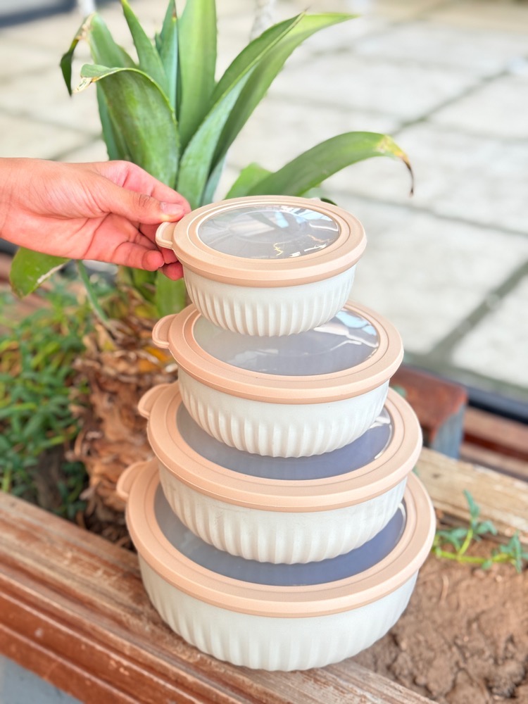 ست ظرف نگهدارنده گرد متوسط(7517)