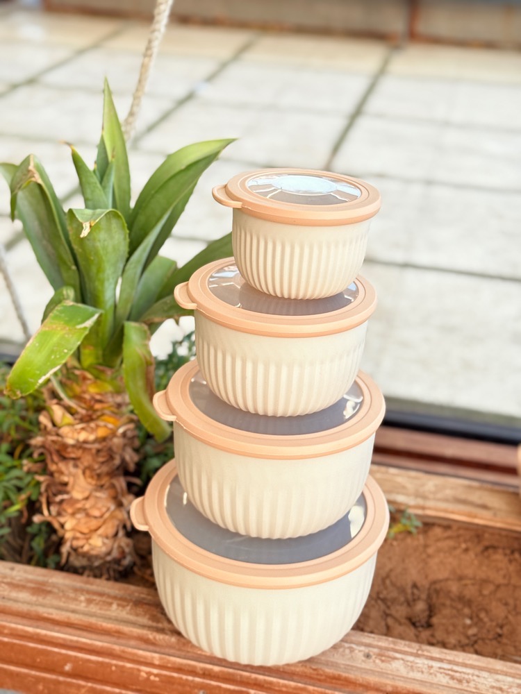 ست ظرف نگهدارنده گرد بزرگ(7518)