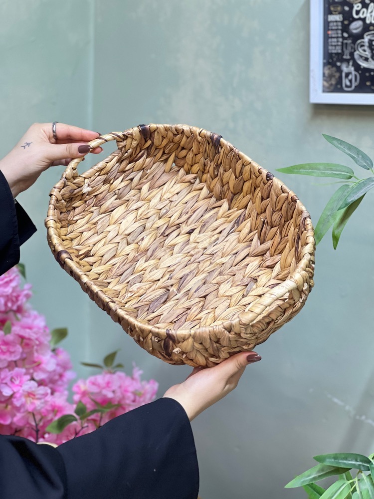 سبد حصیری سایز متوسط (7327)