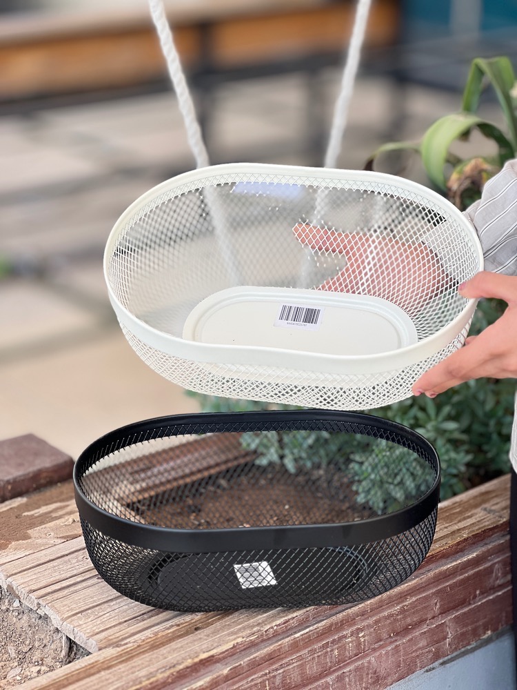 سبد فلزی بیضی(5757)