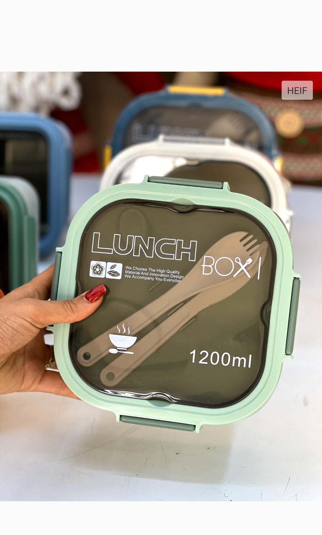 ظرف غذای 3قسمتی (5358)