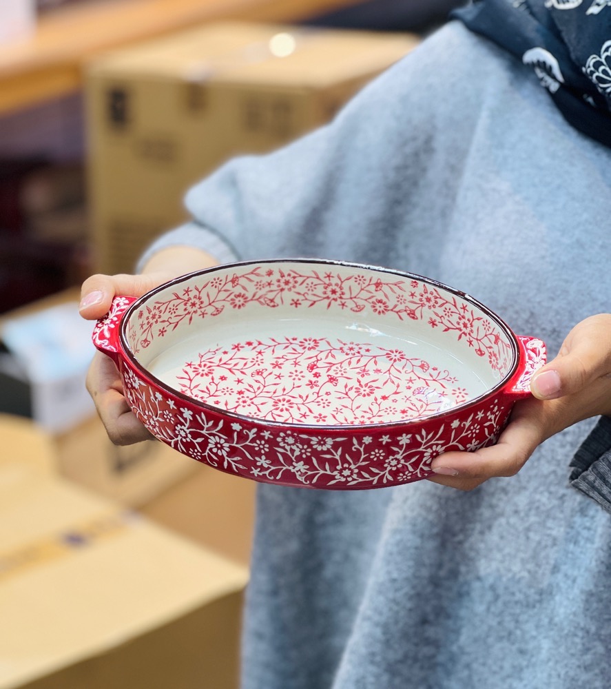 ظرف سرامیکی کوچک بیضی(7116)