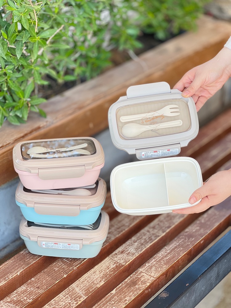 لانچ باکس پاستیلی دوقسمتی(5681)