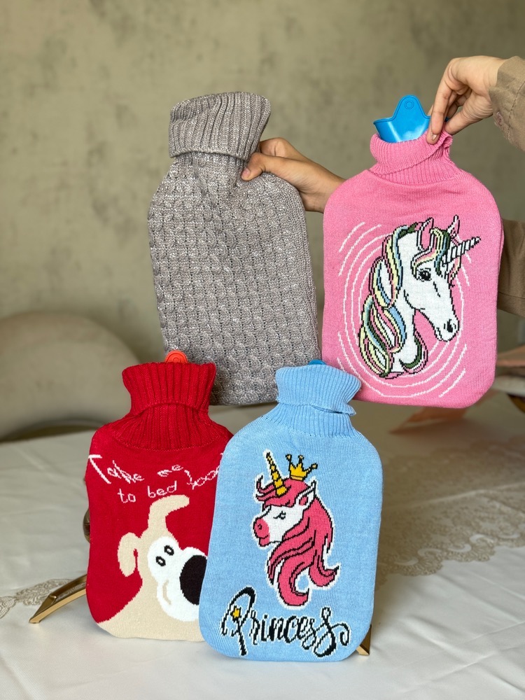 کیسه ابگرم بافت   طرح دار(7489)