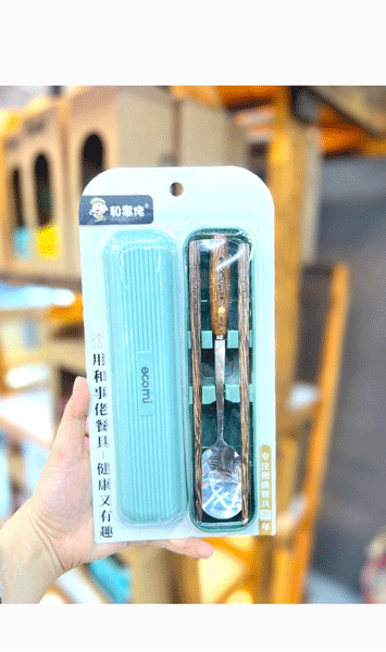 پک قاشق وچاپستیک چوبی(5419)