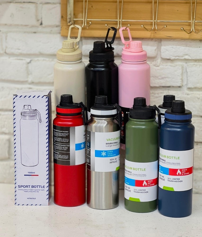فلاسک استیل sport bottle  استیل ۳۱۶ (8597)