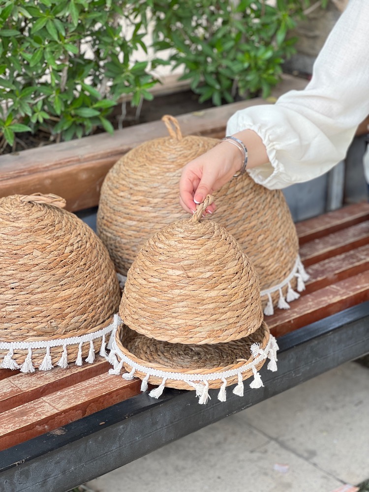 درپوش حصیری سایز کوچک(5775)