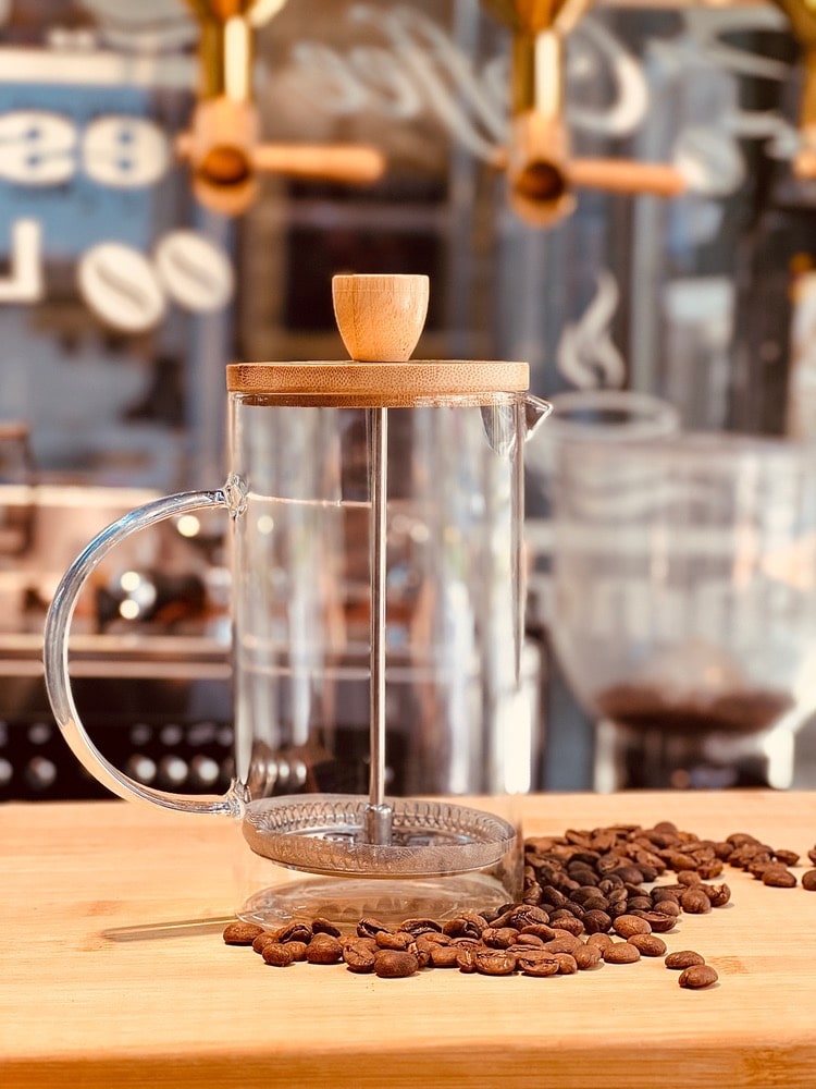 فرنچ پرس درب بامبو(5643)