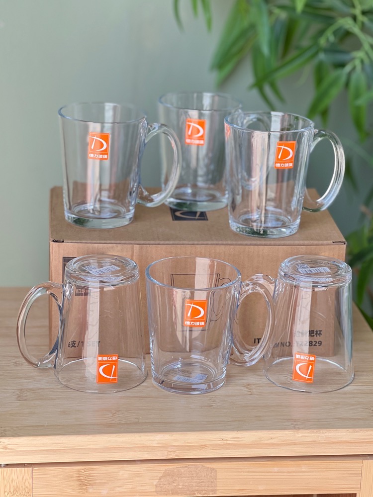 لیوان دسته بیضی دلی(7420)