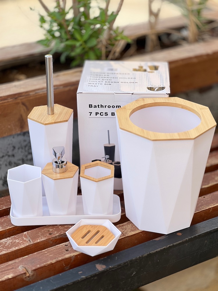 ست بهداشتی7تیکه چند ضلعی(7485)