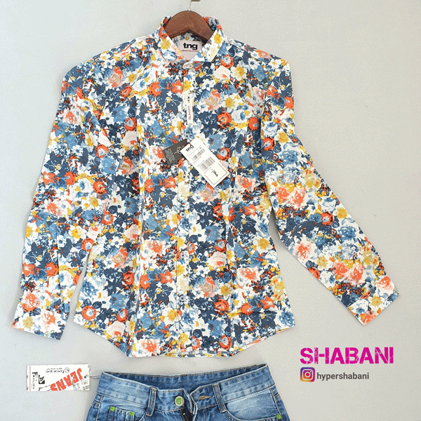 شومیز طرح دار 