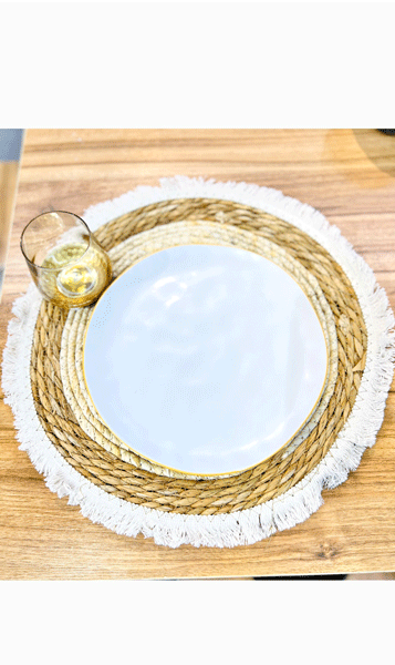 زیر بشقابی حصیری(5417)