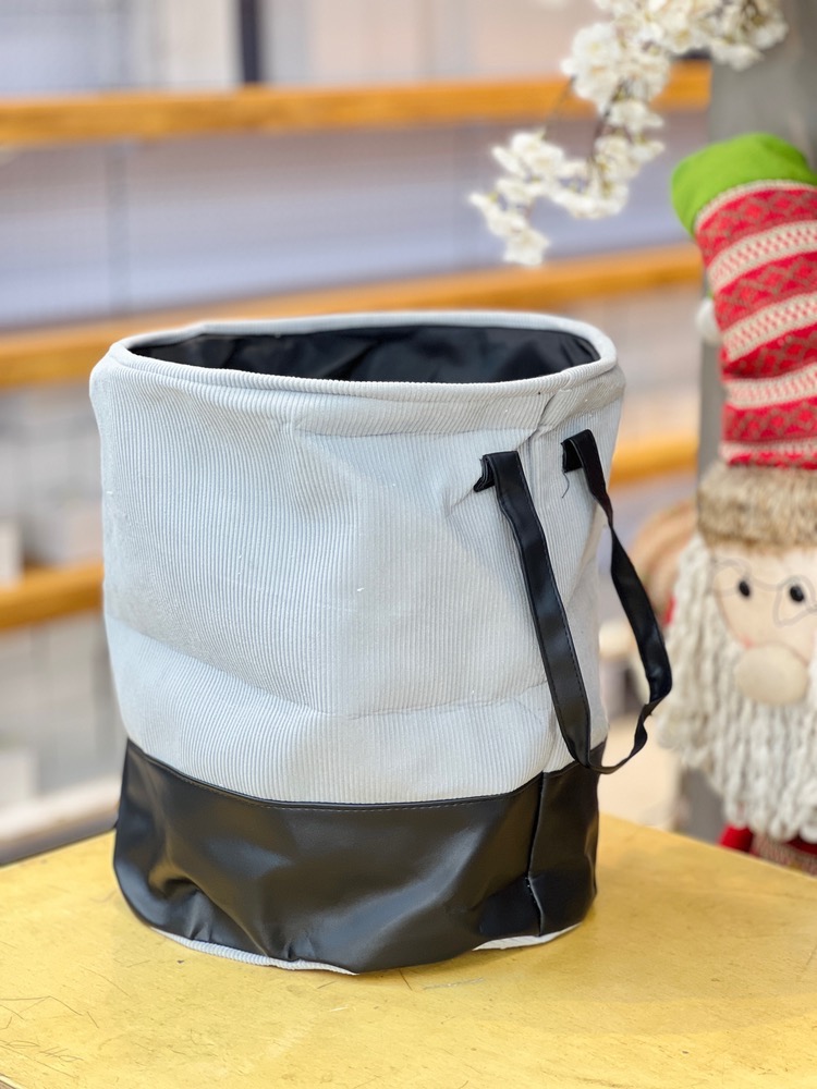 لاندری چرم کبریتی استوانه(7410)