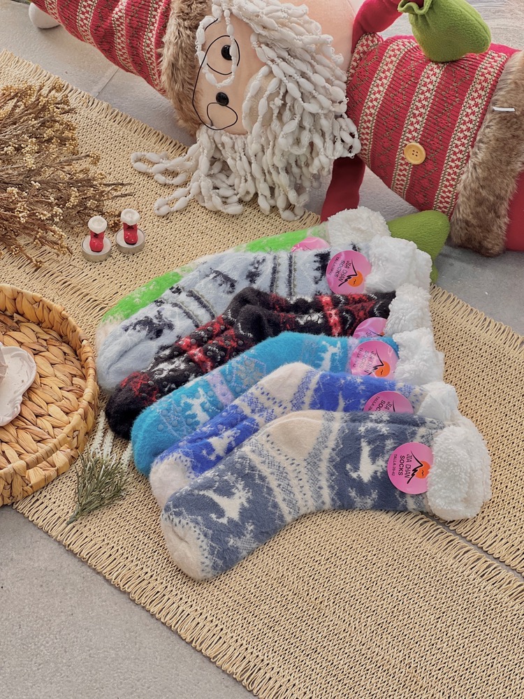 جوراب زمستونه کریسمس(7007)