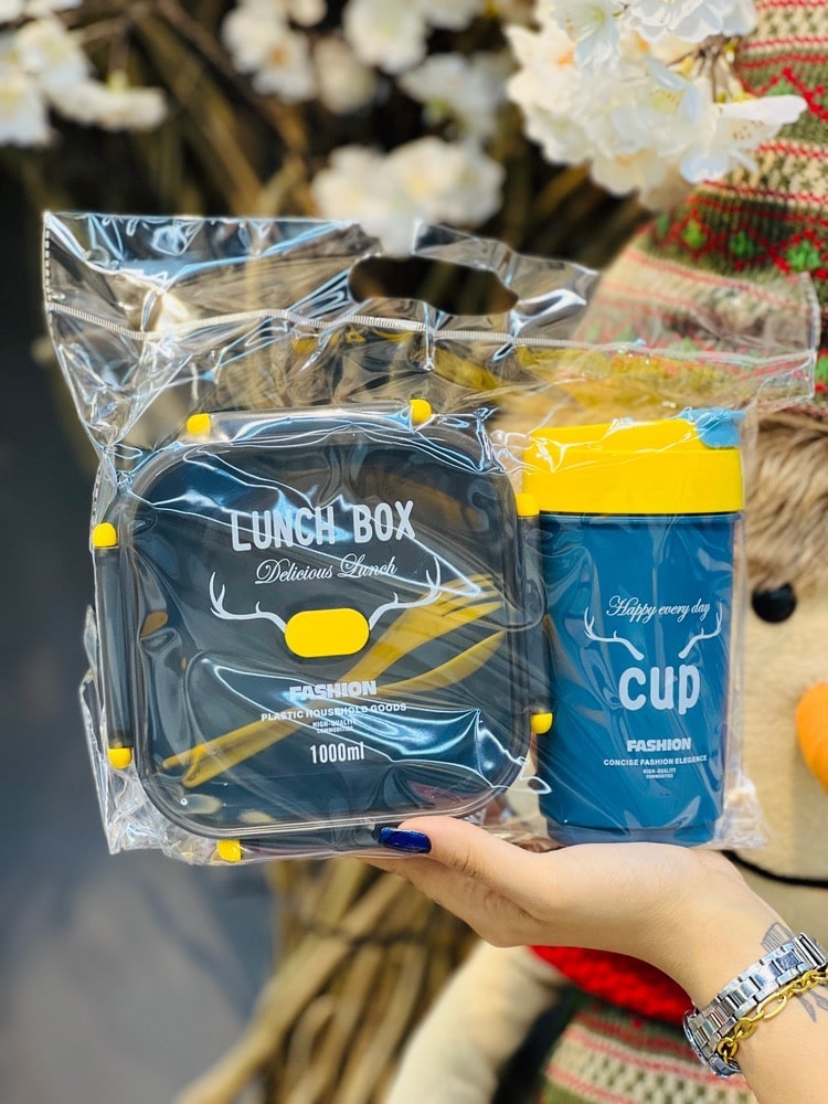 پک لانچ باکس وماگ مدل مربع(5483)