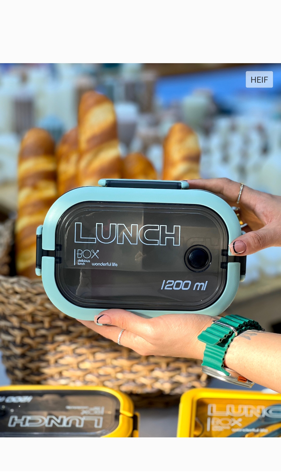 لانچ باکس مدل بیضی(5311)