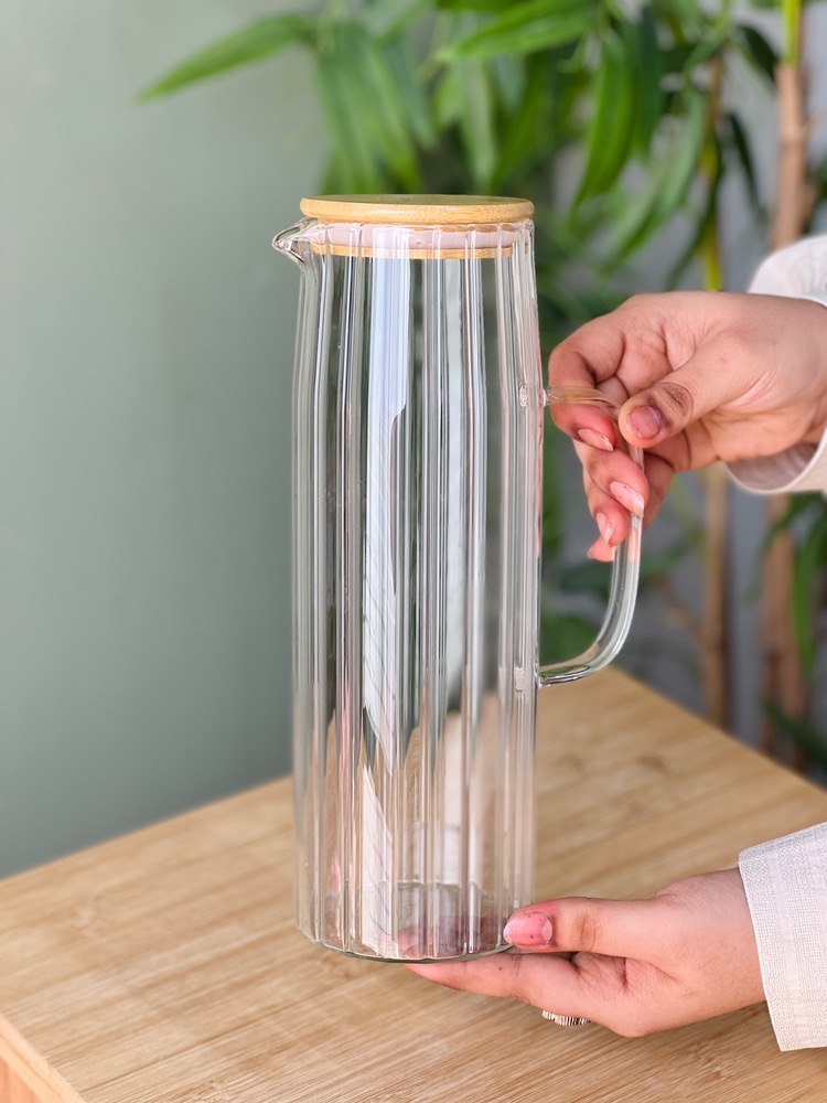 پارچ پیرکس شیاردار(7350)