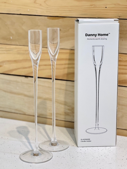 جا شمعی شیشه ای تکی(7495)