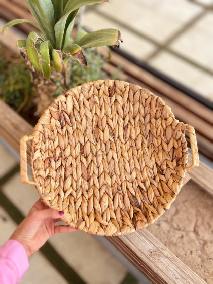 سبد حصیری گرد متوسط(5717)