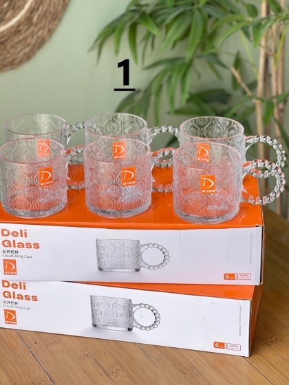 لیوان دسته مرواریدی(5676)