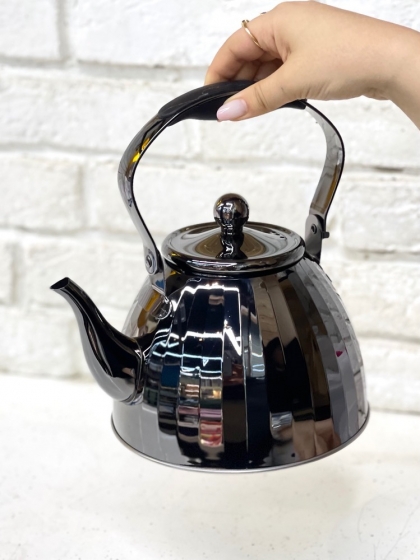 کتری استیل سایز بزرگ(7580)