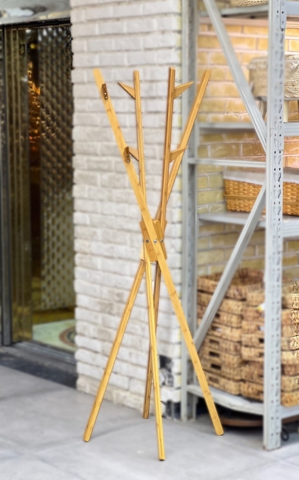 آویز لباس بامبو (5759)