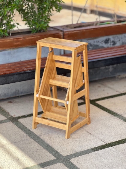 صندلی نردبان شو بامبو(5786)