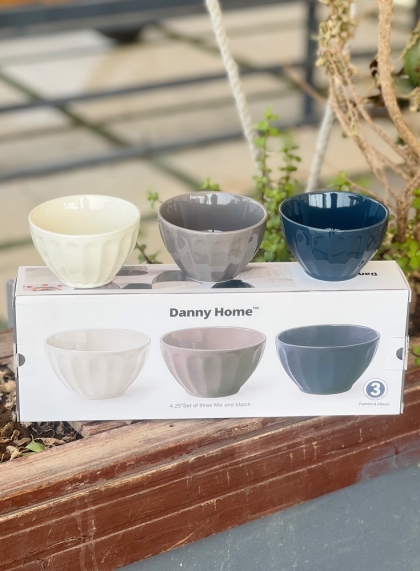 پک کاسه3عددی دنی هوم(5837)