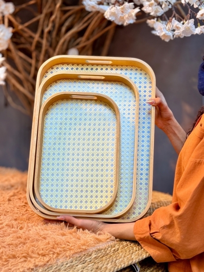 ست سینی کف توری(5798)