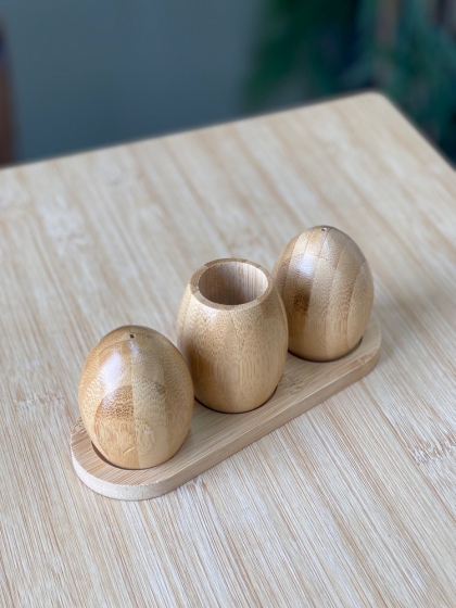 ست نمک پاش بامبو(7465)