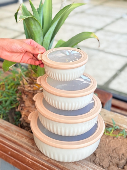 ست ظرف نگهدارنده گرد متوسط(7517)