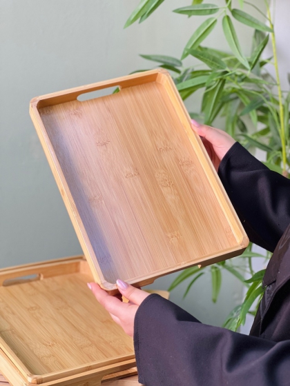 سینی بامبو مینیمال سایز کوچک(7424)