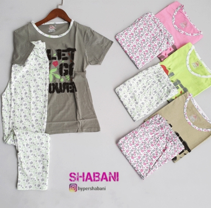 ست شلوار و تیشرت sleeve