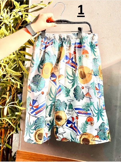 شلوارک مردانه هاوایی(5275)