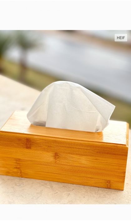 جای دستمال کاغذی تمام بامبو(5390)