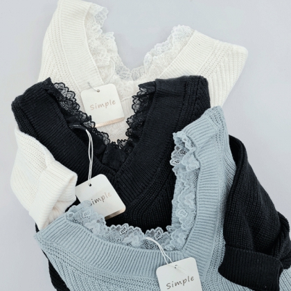 بافت یقه گیپور(9053)