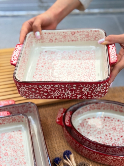 ظرف دنی هوم مربع سایز بزرگ(7134)