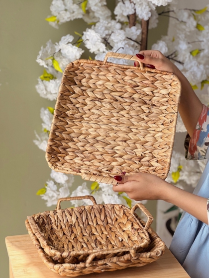 سینی حصیری سایز بزرگ(7214)