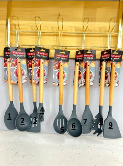 کفگیر وملاقه سیلیکونی(5195)